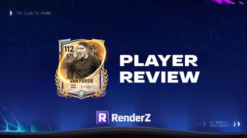 112 OVR Footyverse Van Persie Player Review 